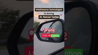 Junior Manual Tester opening for Pune Location Freshers can apply  testing software testing [upl. by Belicia667]