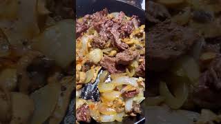 Tried to make Beef Stroganoff beefrecipe [upl. by Ellehcit341]