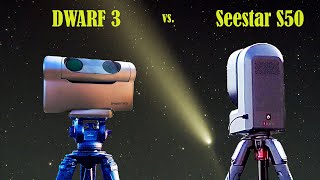 Dwarf 3 vs Seestar S50 Capturing COMET C2023 A3 Tsuchinshan dwarf3 [upl. by Etnad]