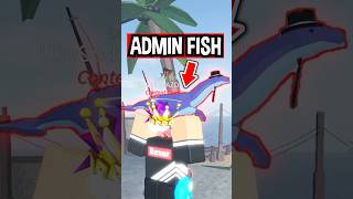 I Got SECRET ADMIN FISH In Roblox Fisch [upl. by Onida]