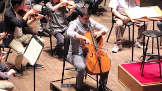 VSO in Rehearsal  Elgars Cello Concerto with Ariel Barnes [upl. by Cutlor383]