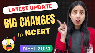 BREAKING NEWS😱 Major Changes in NCERT Books neet update neet2024 [upl. by Yrokcaz923]