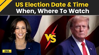 US Election 2024 Date And Time When And Where To Watch As Per IST  Donald Trump  Kamala Harris [upl. by Kaplan600]