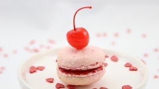 KirschMacarons perfekt zum Valentinstag [upl. by Garwin]