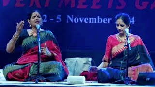 Carnatic Vocal duo by Ranjani Gayatri  Tamil Nadu  Kaveri Meets Ganga  Kathak Unplugged [upl. by Ugo]