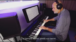 Daniel Balavoine  SOS dun terrien en détresse  Piano  KARAOKE [upl. by Wyler]