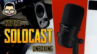 Best Budget Condenser Mic under P3000 HyperX Solocast Condenser Mic Unboxing Review [upl. by Etoile]