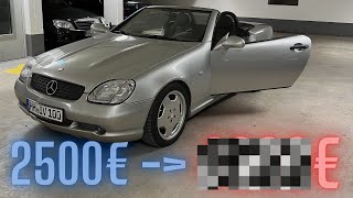 Projektkosten nach einem Jahr  Doch kein Schnäppchen  Mercedes SLK 230 Kompressor R170 [upl. by Waxler825]