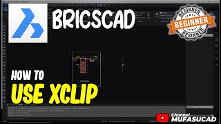 BricsCAD How To Use Xclip [upl. by Normalie841]