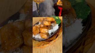 SIZZLING CRISPY SALMON BITES SHORTS WOK [upl. by Khalid]