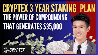 Cryptex Defi Staking Presentation The Cryptex 3 Year Staking Plan [upl. by Bertine388]