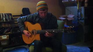 Alex Miller Demos Krivo Djangobucker Pickup for Gypsy Jazz guitars [upl. by Kyrstin]