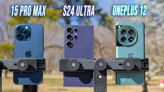 S24 Ultra VS Iphone 15 Pro Max VS Oneplus 12  Camera COMPARISON [upl. by Burnham]