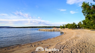 beach Punta Debij Punat island Krk Croatia [upl. by Silverstein]