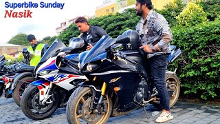 Sunday Ride with Superbikes of Nashik  India Bike Week 2024 [upl. by Adniral577]