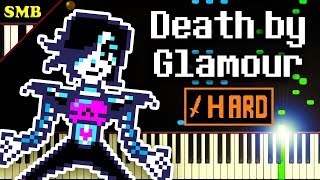 UNDERTALE  DEATH BY GLAMOUR  Piano Tutorial [upl. by Ailhad774]