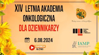 XIV LETNIA AKADEMIA ONKOLOGICZNA dla DZIENNIKARZY  dzień 2 [upl. by Aliet]