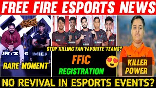 😍FFIC REGISTRATION STARTS🔥 KILLER FF  OG PAHADI RARE MOMENT AURA GAMING  FREE FIRE ESPORTS NEWS [upl. by Crompton]