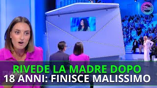 C’è posta per te Graziana rivede la madre dopo 18 ma qualcosa va storto il dramma in diretta [upl. by Peers]