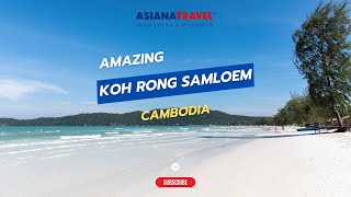 Cambodia Travel 🇰🇭 🏝️ Koh Rong Samloem  Cheap paradise island of peace [upl. by Ogilvy100]