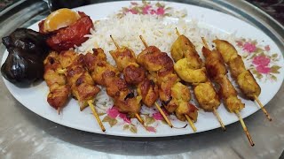 Village girl preparing a delicious and simple pan kebabکباب تابه ای خوشمزه [upl. by Bazil248]