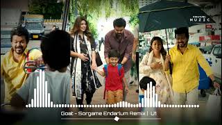 Sorgame Endralum Remix Song  Yuvan  Thalapathy Vijay  GOAT Remix Songs goatmovie songs [upl. by Naitsabes417]