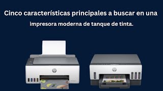 Cinco características principales a buscar en una impresora moderna de tanque de tinta [upl. by Luhe]