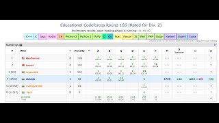 Codeforces Educational Round 165  A  C [upl. by Eelinnej]