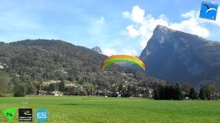 Tuto parapente  le freinage final [upl. by Adriell]