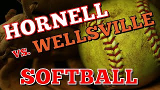 Hornell Lady Raiders vs Wellsville Lady Lion Varsity Softball [upl. by Gabriellia]