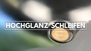 Hochglanz und Seidenmatt schleifen und polieren  Mineralwerkstoffe Corian richtig verarbeiten [upl. by Noivax]