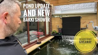 New Bakki shower from JS koi and an update on the pond [upl. by Atteragram]