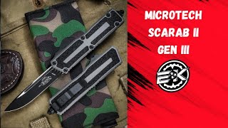 The Microtech Scarab II Gen 3 OTF [upl. by Ellemac]