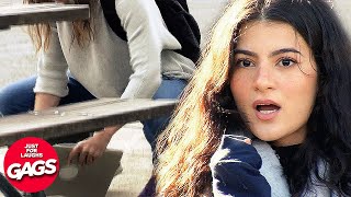 Best Of College Campus Prank October 2024  Just For Laughs Gags [upl. by Llejk]