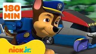 PAW Patrols Chase is On The Case Best Moments ⭐️ 3 Hour Compilation  Nick Jr [upl. by Ecinrev]