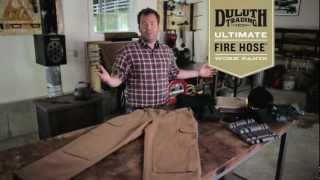 Duluth Trading Ultimate Fire Hose Work Pants [upl. by Tildi271]