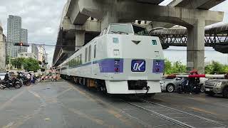 SRTキハ183系Kiha 183 series passing Makkasan 2462023 [upl. by Ahsital381]