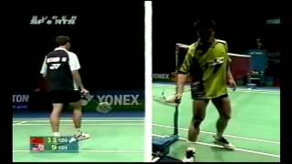 2003 All England  MS Final  Chen Hong vs Muhammad Hafiz Hashim [upl. by Akirdnwahs]