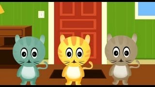 Three Little Kitten  Animated Nursery Rhymes amp Songs For Kids [upl. by Amand]