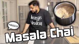 Masala Chai herbata po Indyjsku  Kuzyn Hindus [upl. by Lynsey]