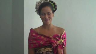 Bali Video Message from Ana Ivanovic [upl. by Anonyw560]