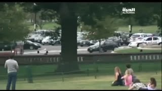 Washington DC car chase suspect shot dead after Capitol Hill lockdown [upl. by Lebna414]