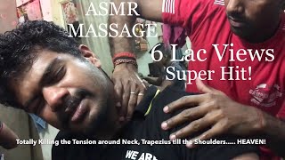 Best Indian Head Massage amp Back Massage 2 Back CracksBy MunnaLalASMR60 FPS [upl. by Agathe]