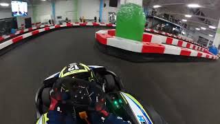 eKart Arena Nitra SWS Junior Race 1 20241112  Maximilian onboard [upl. by Tanitansy667]