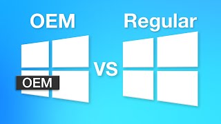 Windows OEM Version Whats the ACTUAL Difference [upl. by Maryn]