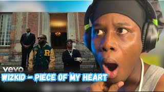 TT REACTS TO Wizkid  Piece of My Heart Official Video ft Brent Faiyaz [upl. by Lucilia909]