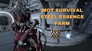 Warframe 2024 1hr Solo Octavia Prime Steel Essence Farm [upl. by Ennovahc]