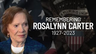 REMEMBERING ROSALYNN Rosalynn Carter funeral service for friends and family in Plains  Watch Live [upl. by Patterson]