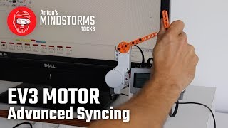 How to synchronise two LEGO MINDSTORMS EV3 motors with ev3g programming [upl. by Adahsar75]