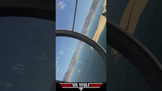 VTOL VR F45a like F35 aircraft dogfight in Virtual Reality Flight Sim on Quest3 by VR Wolf vrwolf [upl. by Aubrie106]